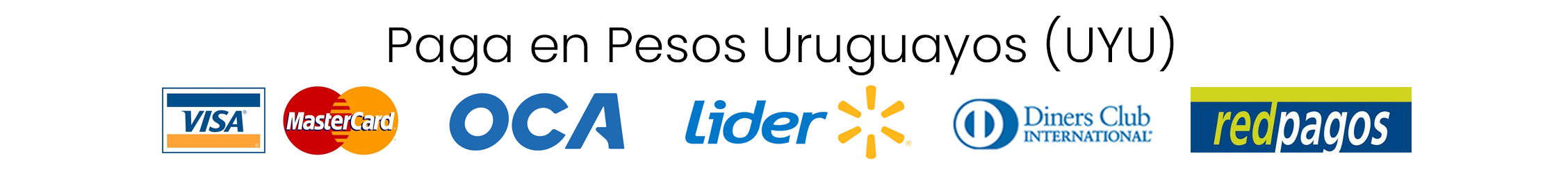 Paga en UYU | Uruguay